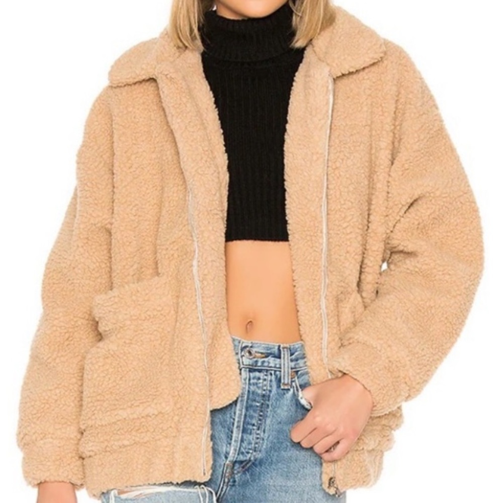 I.AM.GIA Caramel Pixie Coat